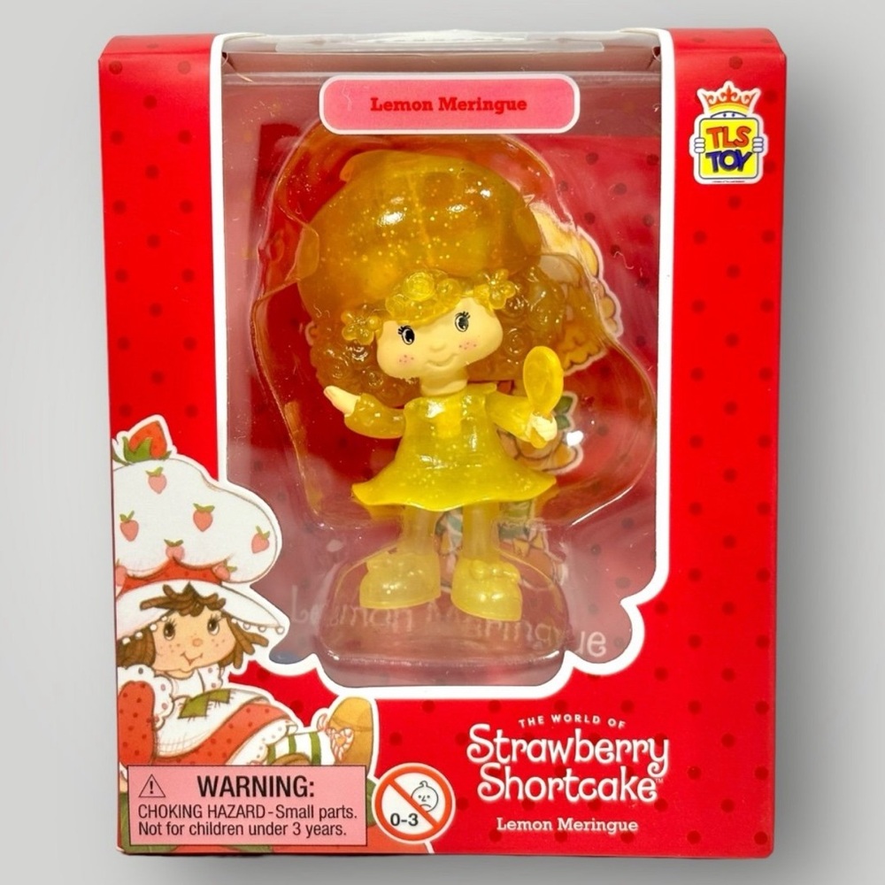 The World of Strawberry Shortcake Cheebee Lemon Meringue Glitter Rare Chase 2023